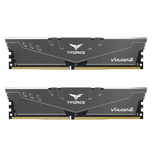 Team Group  16GB T-FORCE VULCAN Grey Heatsink (2 x 8GB) DDR4 3200MHz DIMM System Memroy