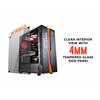 MSI 306-7G08C11-809 MAG VAMPIRIC 011C Mid Tower Gaming Computer Case - Black AMD RYZEN Edition  - Black Friday Deal Image