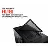 MSI 306-7G08C11-809 MAG VAMPIRIC 011C Mid Tower Gaming Computer Case - Black AMD RYZEN Edition  - Black Friday Deal Image