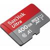 Sandisk SDSQUAR-400G-GN6MA 400GB Ultra microSDXC Memory Card + SD Adapter with A1 App up to 100MB/s, Image