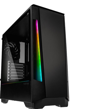 Phanteks PH-EC360PTG_DBK01 Eclipse P360X Midi Tower Case - Black - Tempered Glass