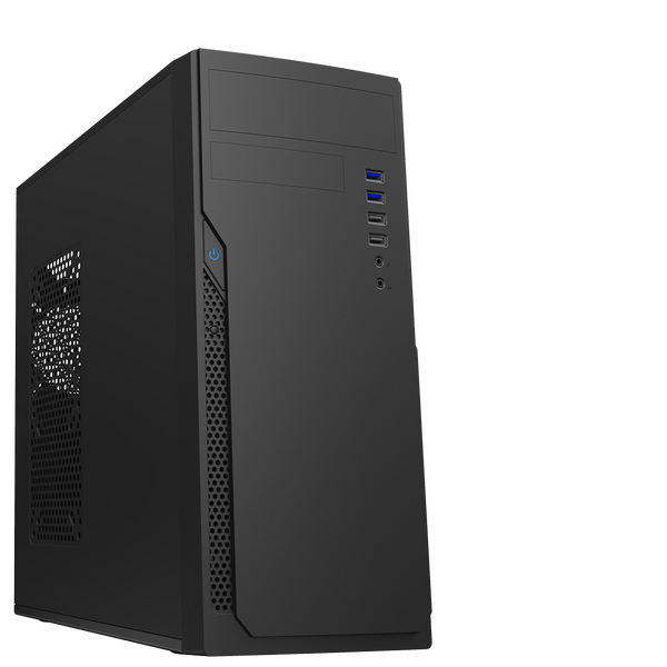 CIT  Clasic Black ATX Midi Tower With 500W Basic PSU