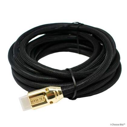 Generic  5M HDMI 2.0 High Speed HDMI with Ethernet Adapter - HDMI Female to Female - Braided
