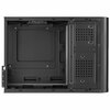 Aerocool  CS-101 Slim Black Micro ATX / Desktop Case 2 x USB 3.0 Black Interior Image