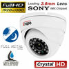 Anspo  2.0Mp Full HD CCTV Camera TVI AHD 20M IR LED - Dome - White Image