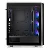 Thermaltake  Versa J24 Mid Tower Chassis, Tempered Glass, ARGB, 4x 120mm Fans, USB 3.0 Image