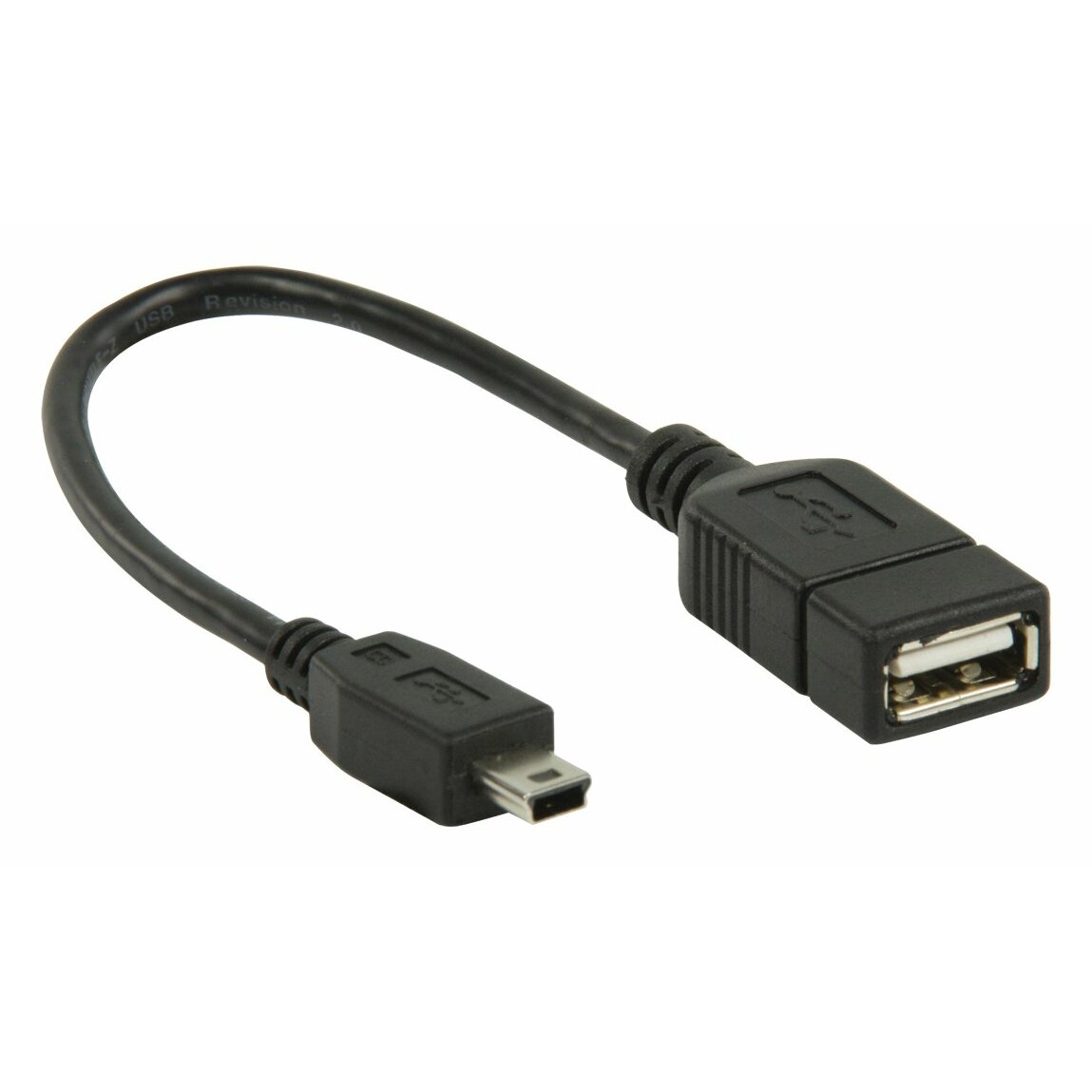 Value Line USB 2.0 A Mini 5 Pin OTG data 0.20 m | Falcon Computers