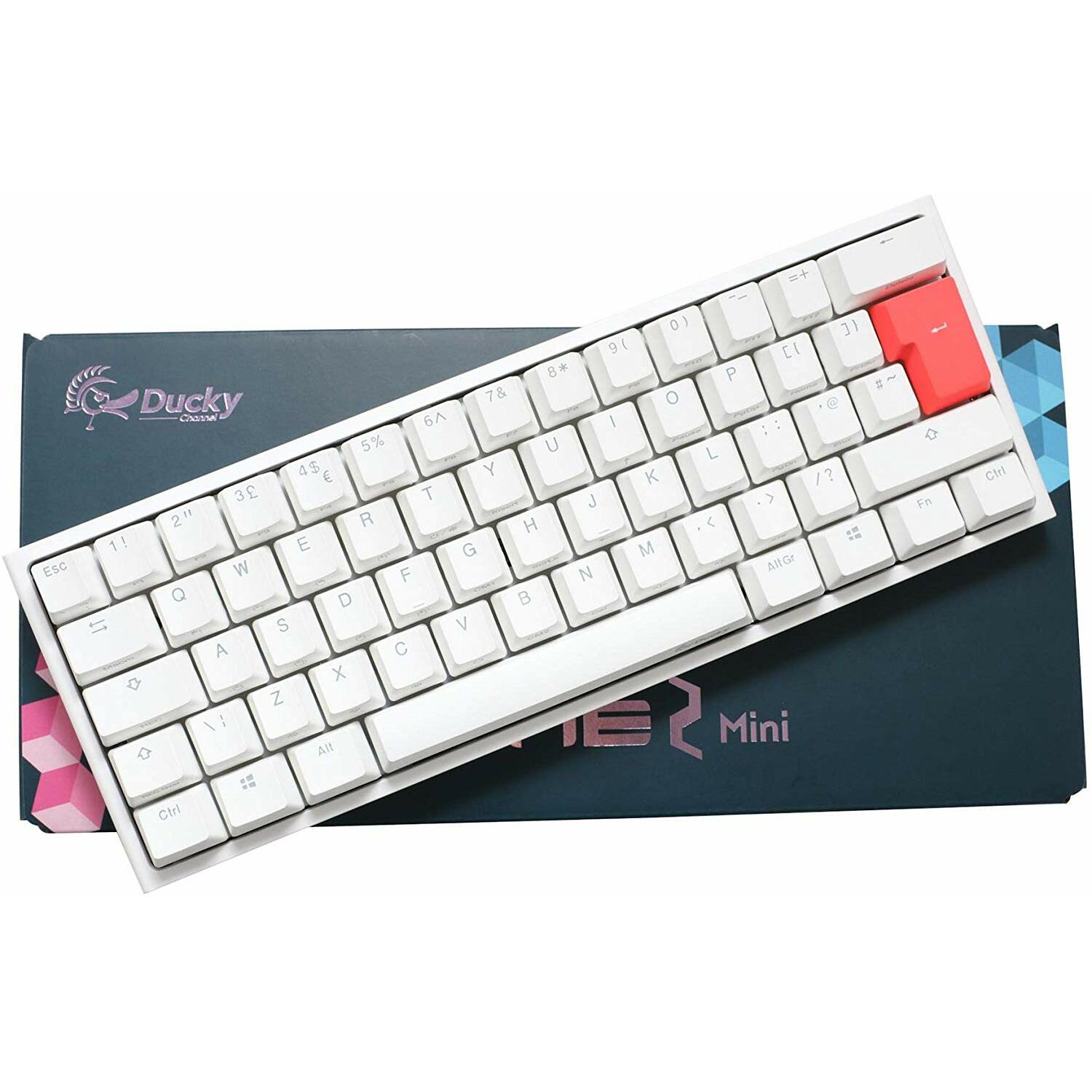 Ducky Dkon1861st Pukpdwwt1 One2 Mini 60 Rgb Usb Mechanical Gaming Keyboard Silver Cherry Mx Speed Switch Uk Layout White Edtition Daily Deal Offer Ducky Dkon1861st Pukpdwwt1 One2 Mini 60 Rgb Usb Mechanical Gaming Keyboard Silver Cherry Mx Speed Switch Uk Layout White Edtition Daily Deal Offer