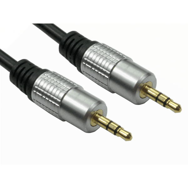 Generic  10M 3.5mm Stereo Cable - Gold Connectors - Jack male to Jack male