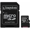 Kingston 256GB Canvas Select Class 10 UHS-I speeds Up to 80 MB/s Read  (Micro SD with SD Adapter Included) Image