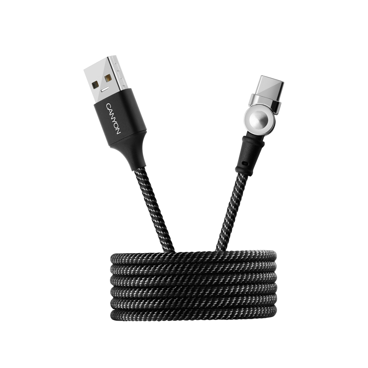 Canyon USB TypeC Charging Cable With Rotating System Falcon