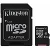 Kingston 64GB Canvas Select Class 10 speeds Up to 80 MB/s Read  (Micro SD with SD Adapter Included) Image