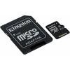 Kingston 64GB Canvas Select Class 10 speeds Up to 80 MB/s Read  (Micro SD with SD Adapter Included) Image