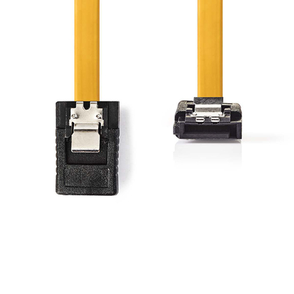 NEDIS  SATA 6Gb/s Data Cable | SATA 7-pin Female with Lock - SATA 7-pin Female 90° Angle