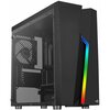 Aerocool  Bolt Micro ATX Case with RGB and Tempered glass Side Panel Image