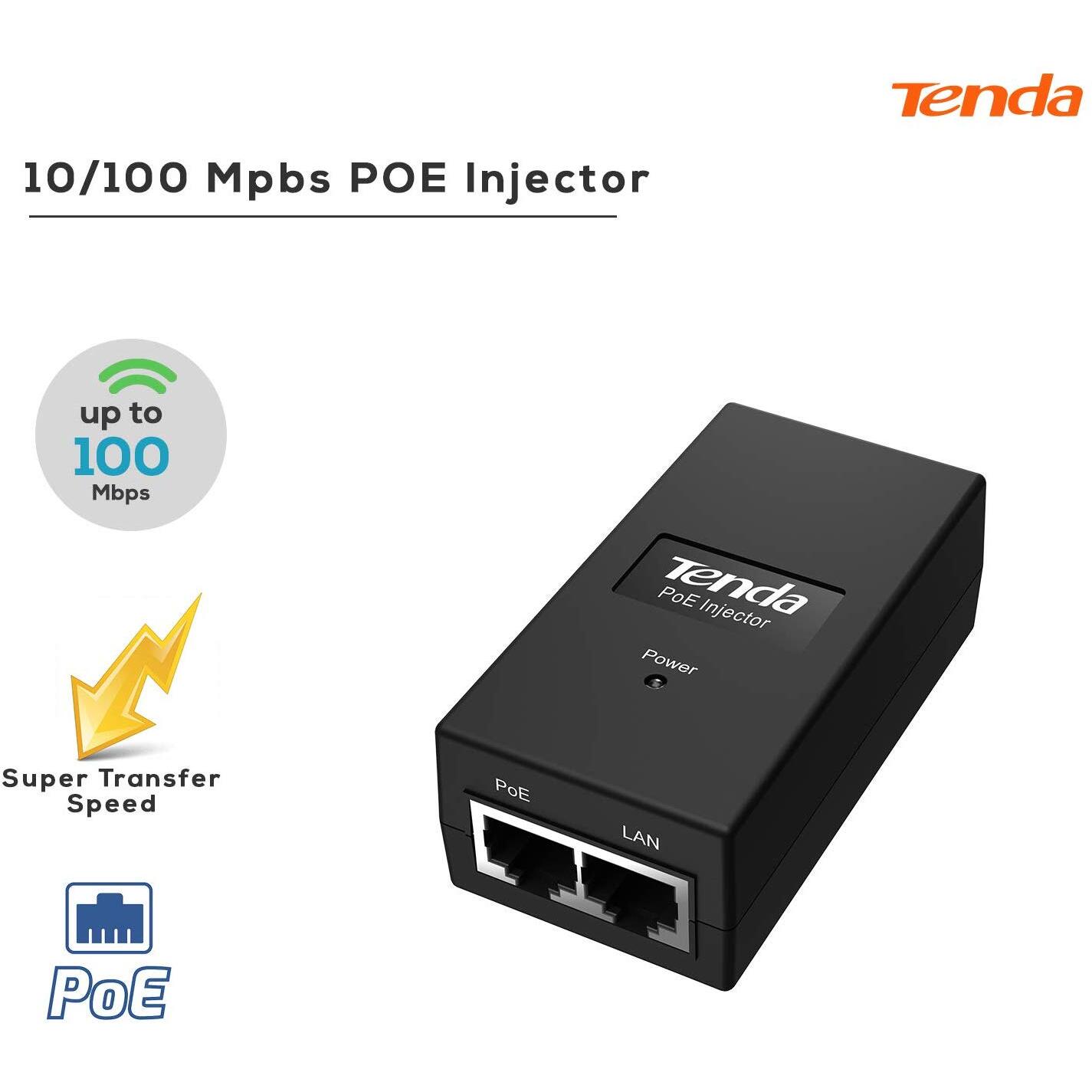 Poe инжектор tenda
