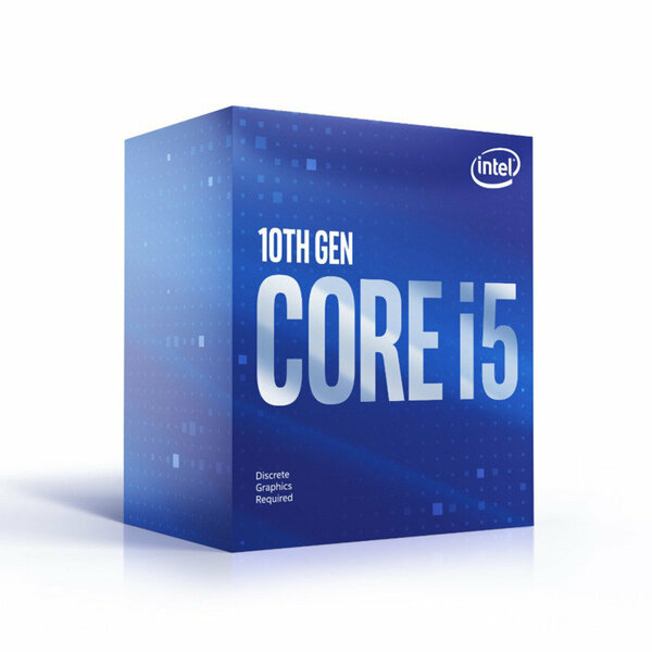 Intel Core I5-10400F CPU, SKT 1200, 2.9 GHz (4.3 Turbo), 6-Core, 65W, 14nm, 12MB Cache - Retail