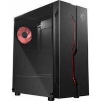 MSI MAG VAMPIRIC 010M Mid Tower Gaming Computer Case - Black 1X Rgb Fan - Ex Display Clearance