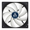 Arctic Cooling F12 12cm PWM Case Fan, Black & White, 9 Blades, Fluid Dynamic, 6 Year Warranty Image