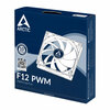Arctic Cooling F12 12cm PWM Case Fan, Black & White, 9 Blades, Fluid Dynamic, 6 Year Warranty Image