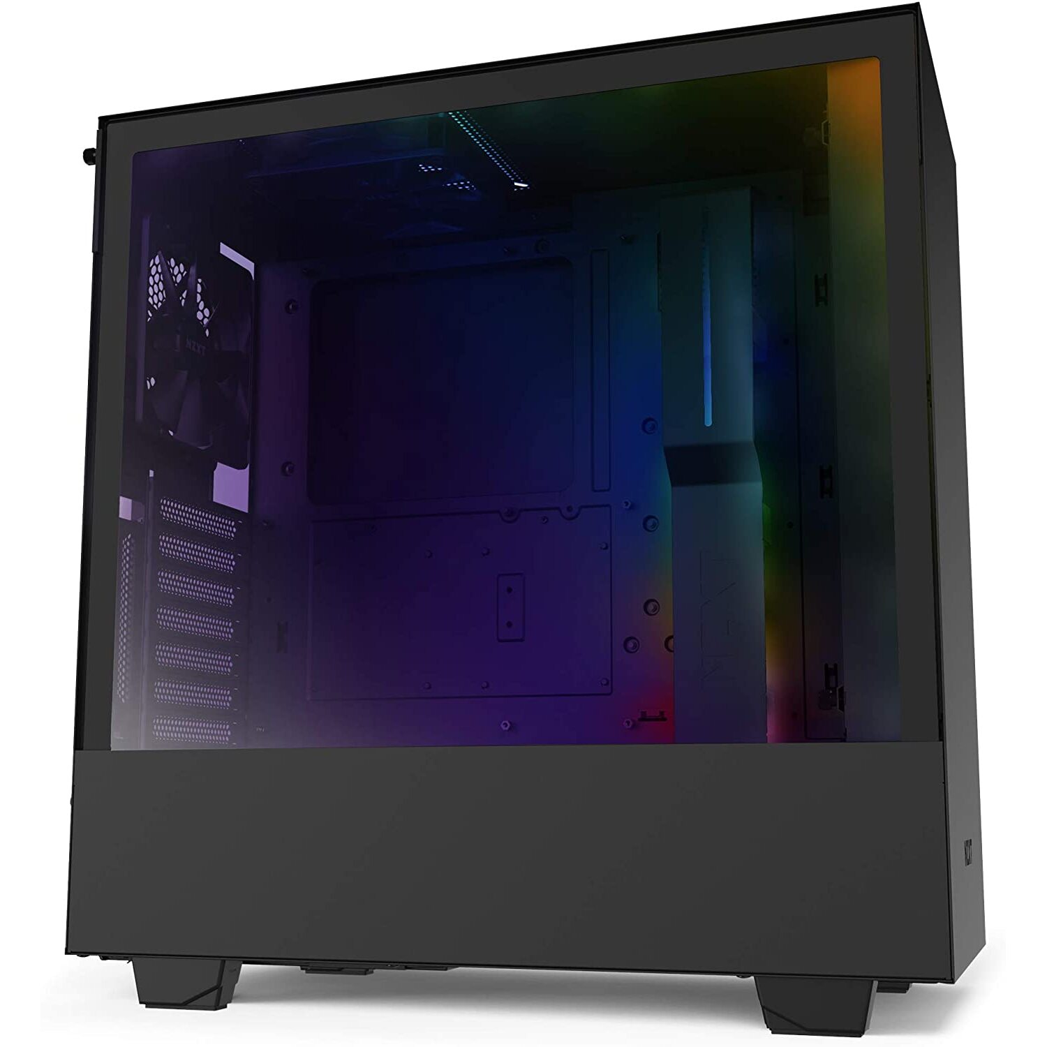 NZXT CAH510iB1 H510i RGB Mid Tower Gaming PC Case, ATX, Tempered