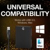 Seagate  Seagate Barracuda Fast SSD 1TB External Solid State Drive Portable - USB 3.0 for Image