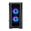 Coolermaster MCB-B320L-KGNN-S02 MasterBox MB320L ARGB Micro Tower. Edge-to-Edge Tempered Glass Side, Addressable RGB LED Fans Image