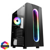 CIT Sauron Gaming Case ARGB Front Strip 1x ARGB Fan TG Side Panel EPE Image