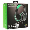 GameMax  Razor RGB Gaming Headset and Mic with 5.1 Surround Sound 3.5MM JACK + USB for RGB Lights Image