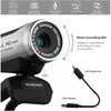 AUSDOM  12.0M 720P/1080P HD USB Webcam with Microphone for Laptop / Desktop / Skype / MSN, Auto Exposure, Digital Zoom, Clip-On + Freestanding Image