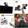 AUSDOM  12.0M 720P/1080P HD USB Webcam with Microphone for Laptop / Desktop / Skype / MSN, Auto Exposure, Digital Zoom, Clip-On + Freestanding Image