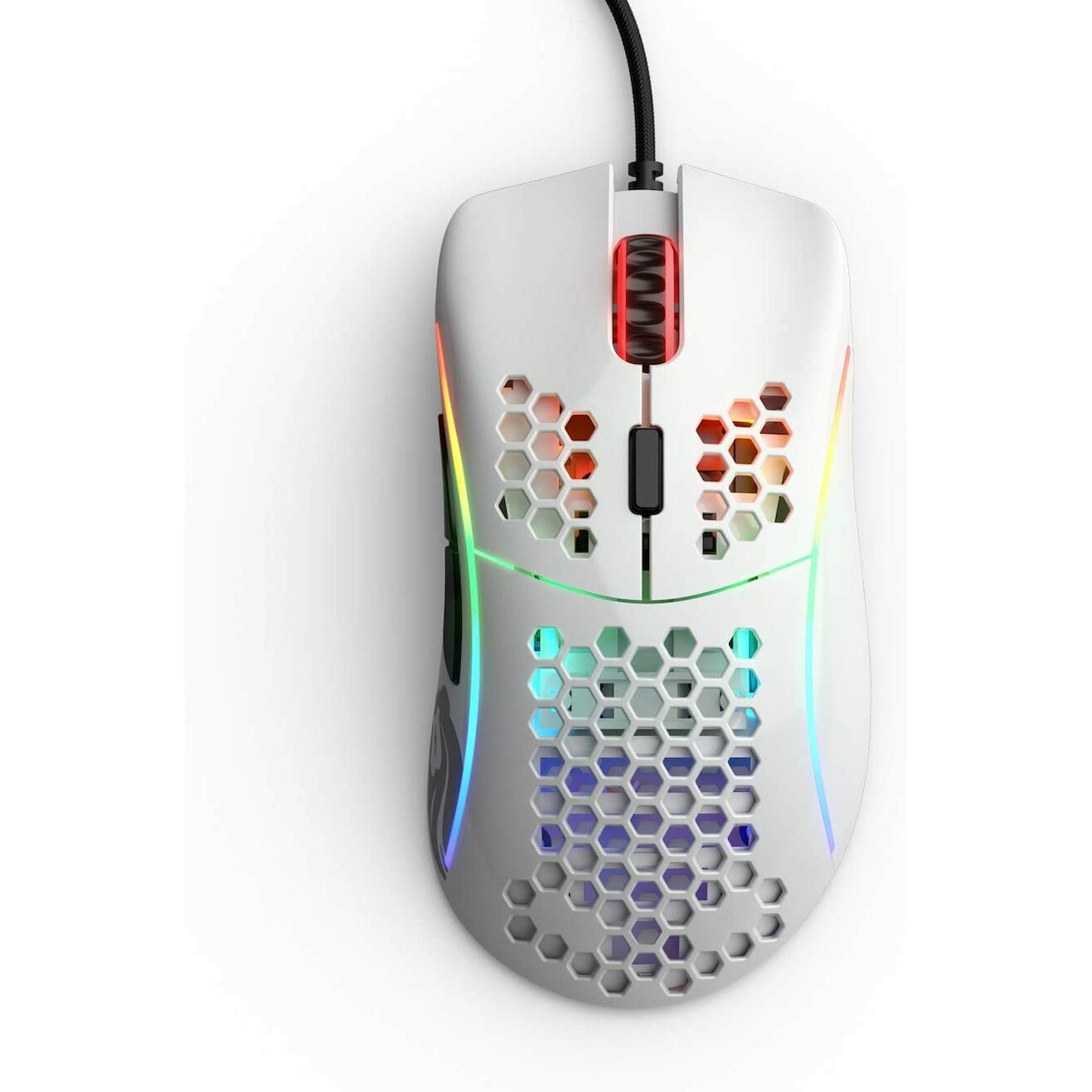 Glorious Model O 2 USB RGB Optical Gaming Mouse - Matte White