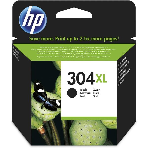 HP  HP 304 XL - Print Cartridge - 1 x Black - 300 Page Yeild Average