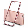 Amb Walk N Talk  Iphone 7 Case - Clear with accent colour - Rose Gold Image