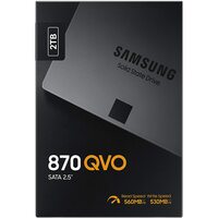 Samsung 2TB 870 QVO SATA III 2.5 inch SSD V-Nand upto 550mbps read