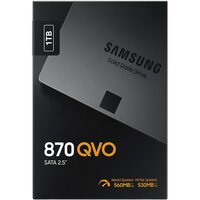 Samsung 1TB 870 QVO SATA III 2.5 inch SSD Samsung V-Nand upto 550mbps read