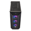 Coolermaster MCB-B520-KGNN-RGA MasterBox MB520 ARGB Black Mid Tower Case (M-ITX/M-ATX/ATX) Image