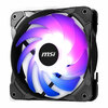 MSI 306-7G07F02-W57 Rainbow Fan Starter Kit, 3X 120Mm Argb Fans, Mystic Lighting Sync With 8 Channel ARGB Hub - Black Friday Deal Image