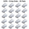 Generic  20 Pack Rj45 Plugs Cat6 - Crimp Connector Image
