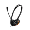 Canyon Stylish And Comfy Headset HS-01 - Black / Orange 2x 3.5mm Jack - Special Offer Image
