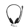 Canyon Stylish And Comfy Headset HS-01 - Black / Orange 2x 3.5mm Jack - Special Offer Image