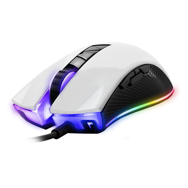 Tecware  Torque Plus - RGB Gaming Mouse (Gloss White)