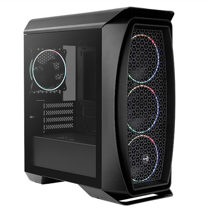 Aerocool  Aero One Eclipse Mid Tower Case - TG Pannel 4x ARGB Fans