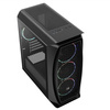 Aerocool  Aero One Eclipse Mid Tower Case - TG Pannel 4x ARGB Fans Image