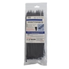 Evo Labs  100x Cable Ties 2.5mm wide x 100mm long (Black) Image