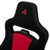 Nitro Concepts NC-E250-BR E250 Gaming Chair - Black / Red - Cloth Image
