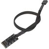 Generic  PWM Fan Hub Fan Hub CPU cooling 4 Way fan splitter - Black Sleeved Image