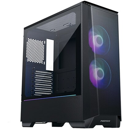 Phanteks  Eclipse P360A AIR DRGB Gaming Case - Black With Tempered Glass Window