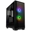 Phanteks  Eclipse P360A AIR DRGB Gaming Case - Black With Tempered Glass Window Image