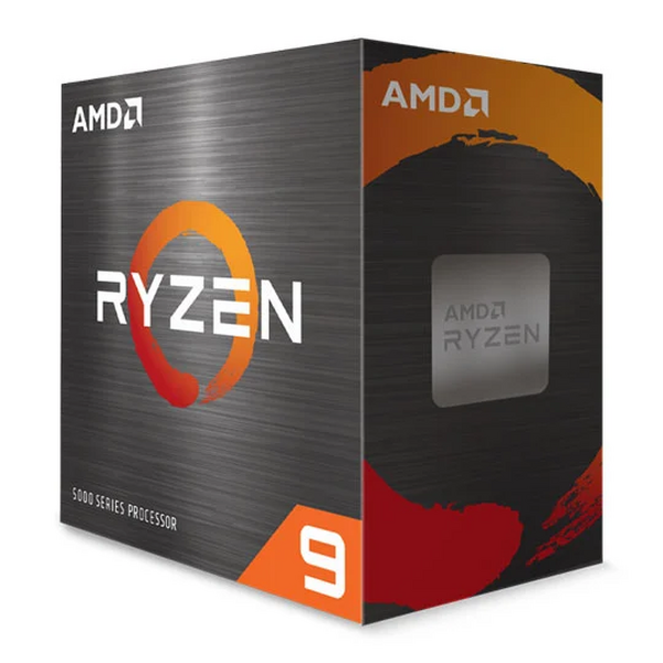 AMD  AMD Ryzen 9 5950X Retail - AM4 / 16 Core / 3.40GHz / 72MB / 105w Retial, Note: CPU is Cooler required (not supplied)